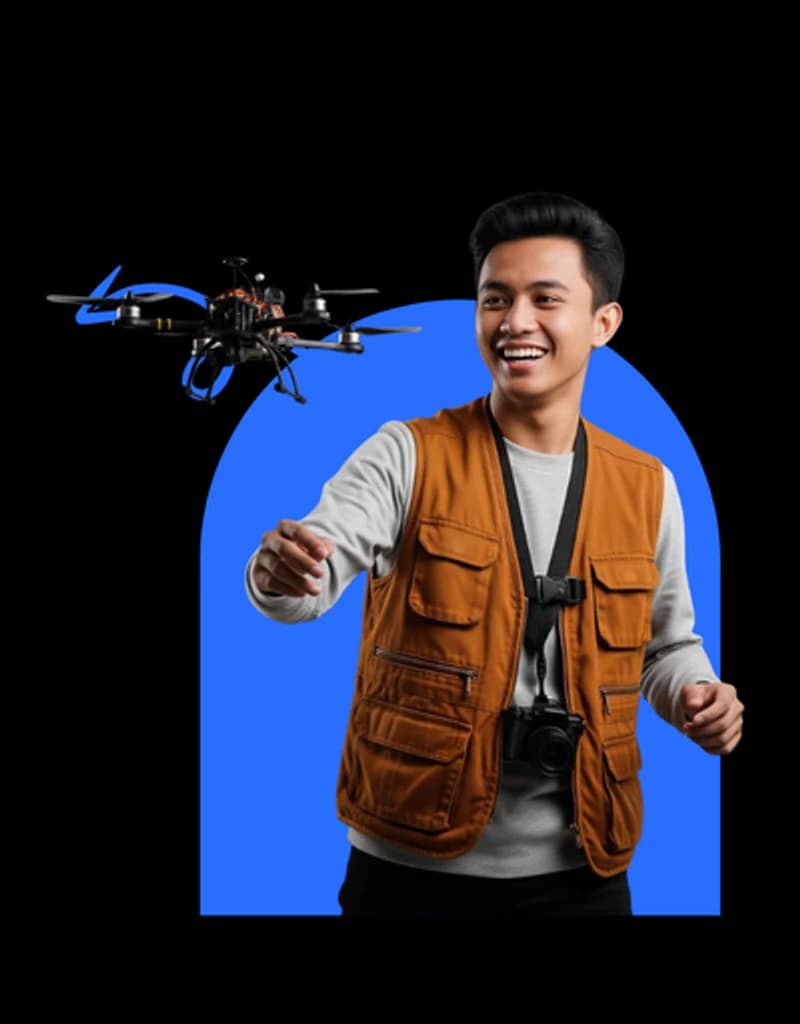 Jasa Konten Cinematic Drone FPV Indoor Jogja