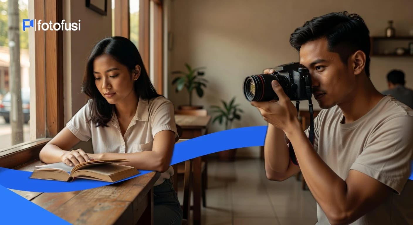 Potret Personal Bertema Literasi — Hangat, Jujur, Bercerita