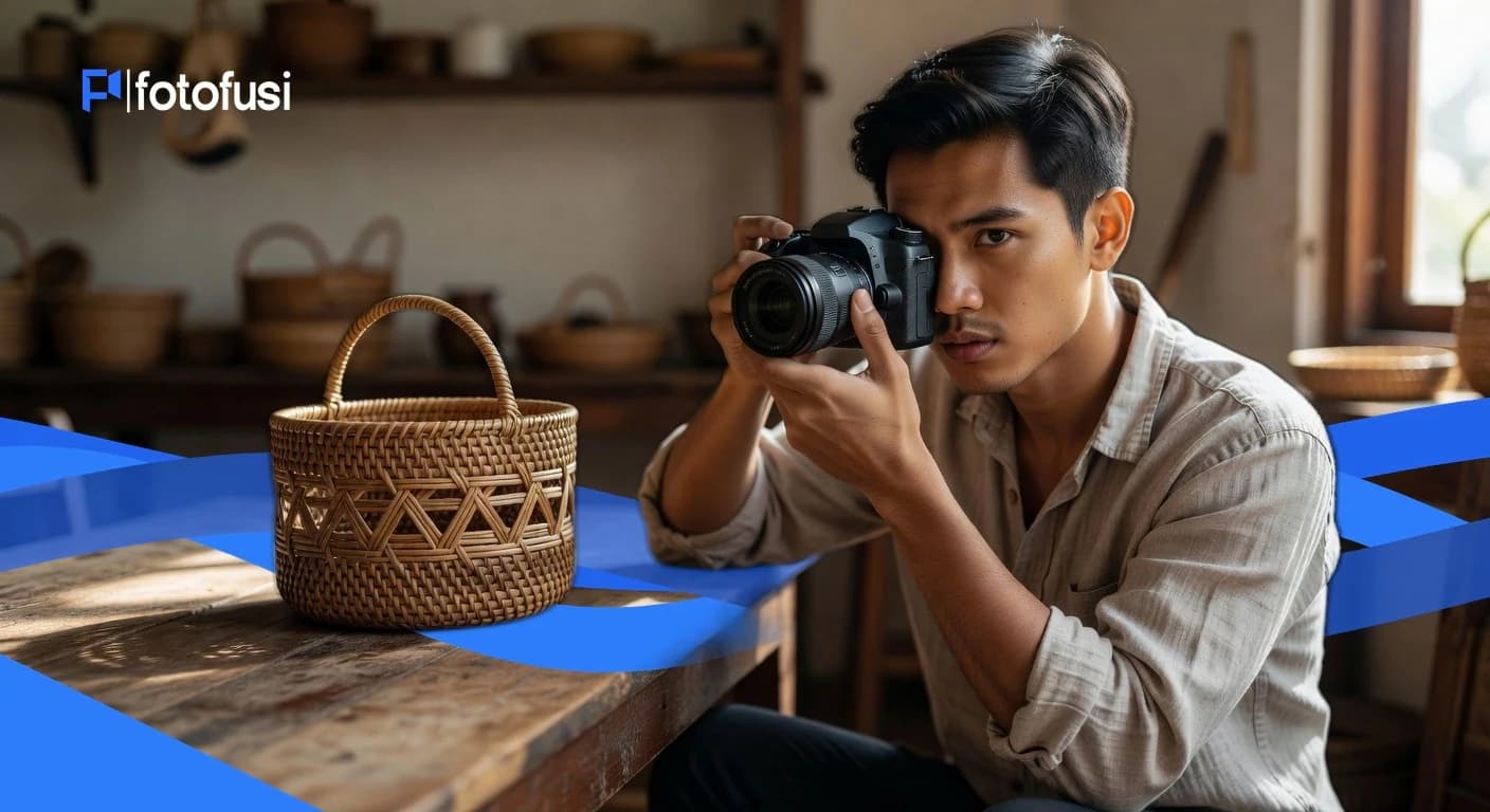 Studio Product Photography Khusus Craft di Jantung Sentra Kerajinan Jogja