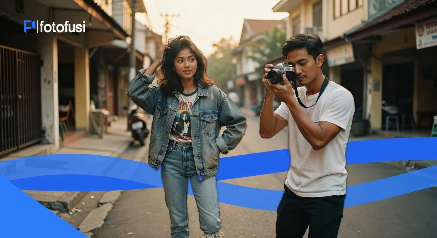 Studio Retro/Y2K di Jogja dengan Akses Heritage Vintage Kotagede + Thrift Sourcing Lokal