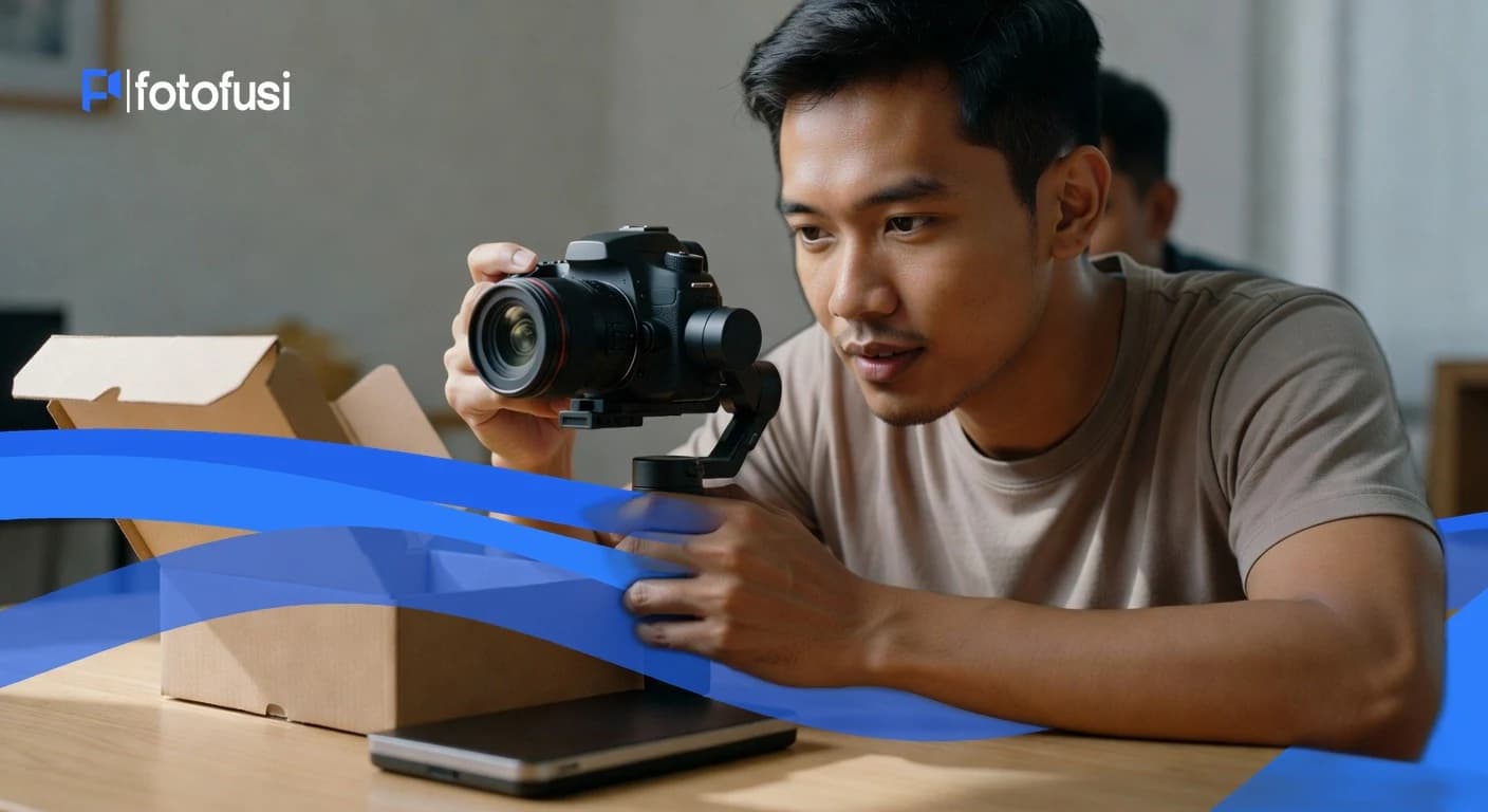 Konten Unboxing Cinematic untuk Brand, E-commerce, & Content Creator di Jogja
